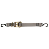 CargoBuckle Multipurpose Ratchet Strap Tie-Down w\/S-Hooks - 2" x 15 CargoBuckle Multipurpose Ratchet Strap Tie-Down w\/S-Hooks - 2" x 15