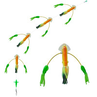 Squidnation Long Tail Flippy Floppy Daisy Chain Rasta Squidnation Long Tail Flippy Floppy Daisy Chain Rasta