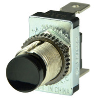 BEP Black SPST Momentary Contact Switch - OFF\/(ON) BEP Black SPST Momentary Contact Switch - OFF\/(ON)