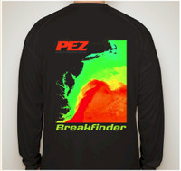 Pez Breakfinder Performance Shirt - Long Sleeve - Black - Medium Pez Breakfinder Performance Shirt - Long Sleeve - Black - Medium