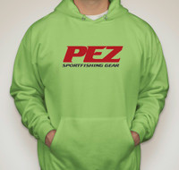 Pez Performance Fishing Hoodie -XL - Lime