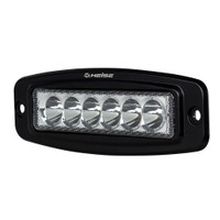 HEISE 6 LED Single Row Driving Light - Flush Mount HEISE 6 LED Single Row Driving Light - Flush Mount