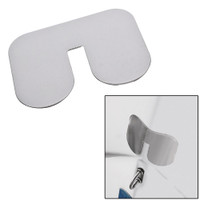 Megaware ScuffBuster Standard with Notch - 5.75" x 4.5" - Notched Bowguard - 22G - Stainless Steel Megaware ScuffBuster Standard with Notch - 5.75" x 4.5" - Notched Bowguard - 22G - Stainless Steel