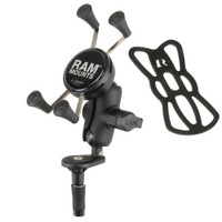 RAM Mount Fork Stem Mount w\/Short Double Socket Arm Universal X-Grip Cell\/iPhone Cradle RAM Mount Fork Stem Mount w\/Short Double Socket Arm Universal X-Grip Cell\/iPhone Cradle