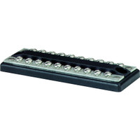 Blue Sea 2702 DualBus 100 Ampere Common BusBar 10 x 8-32 Screw Terminal Blue Sea 2702 DualBus 100 Ampere Common BusBar 10 x 8-32 Screw Terminal