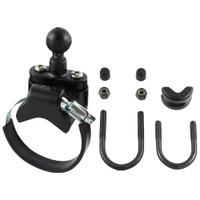 RAM Mount Rail Base w\/Zinc Coated U-Bolt, ATV\/UTV Strap 1" Ball for Rails to 3.15" in Diameter RAM Mount Rail Base w\/Zinc Coated U-Bolt, ATV\/UTV Strap 1" Ball for Rails to 3.15" in Diameter