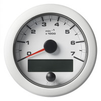 VDO 3-3\/8" (85mm) OceanLink NMEA 2000 Tach - 7000 RPM - White Dial Bezel VDO 3-3\/8" (85mm) OceanLink NMEA 2000 Tach - 7000 RPM - White Dial Bezel