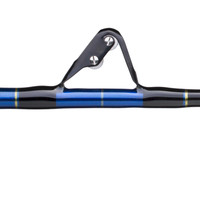 Crowder Bluewater Standup Rod - Wind On Roller Stripper Fixed Aluminum Butt Crowder Bluewater Standup Rod - Wind On Roller Stripper Fixed Aluminum Butt