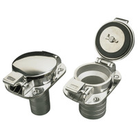 Sea-Dog Stainless Steel Flip Top Deck Fill - Gas - 2" Hose Sea-Dog Stainless Steel Flip Top Deck Fill - Gas - 2" Hose