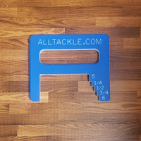 Alltackle Crab Measuring Device - Blue