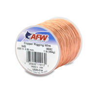 AFW Copper Rigging Wire 1 Pound Spool (U020-01#)