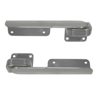 TACO Command Ratchet Hinges 9-3\/8" Polished 316 Stainless Steel - Pair TACO Command Ratchet Hinges 9-3\/8" Polished 316 Stainless Steel - Pair