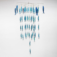 Strike Point Tackle 36” Jointed Mullet Strip Combo Dredge - Blue Strike Point Tackle 36” Jointed Mullet Strip Combo Dredge - Blue