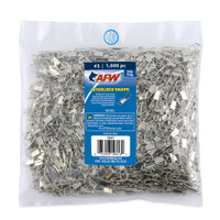 AFW Interlock Snaps Nickel No. 3 - 30# 1000 Pack