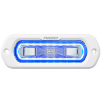 RIGID Industries SR-L Series Marine Spreader Light - White Flush Mount - White Light w\/Blue Halo RIGID Industries SR-L Series Marine Spreader Light - White Flush Mount - White Light w\/Blue Halo