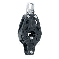 Harken 40mm Carbo Single Ratchet Block w\/Swivel  Becket