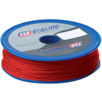 Robline Waxed Tackle Yarn - 0.8mm x 40M - Red Robline Waxed Tackle Yarn - 0.8mm x 40M - Red