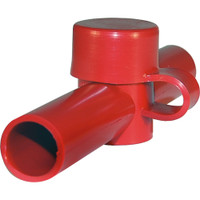 Blue Sea 4003 Cable Cap Dual Entry - Red Blue Sea 4003 Cable Cap Dual Entry - Red