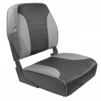 Springfield Economy Multi-Color Folding Seat - Grey\/Charcoal Springfield Economy Multi-Color Folding Seat - Grey\/Charcoal