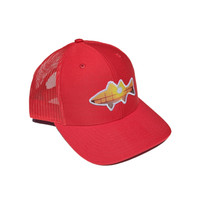 Alltackle Fish Bridge Hat - Red