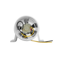 Attwood Turbo 3000 Series Water-Resitant, In-Line Blower - 12V - White Attwood Turbo 3000 Series Water-Resitant, In-Line Blower - 12V - White