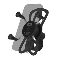 RAM Mount RAM X-Grip Phone Mount w\/RAM Tough-Strap Handlebar Base RAM Mount RAM X-Grip Phone Mount w\/RAM Tough-Strap Handlebar Base