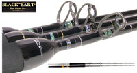 Black Bart Bluewater Pro Standup 30# Rod BR30 - Silver Black Bart Bluewater Pro Standup 30# Rod BR30 - Silver
