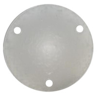 Wahoo 109 Backing Plate w\/Gasket - Anodized Aluminum