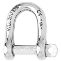 Wichard Self-Locking D Shackle - 12mm Diameter - 15\/32"