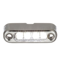 Attwood White LED Micro Light w\/Stainless Steel Bezel Vertical Mount Attwood White LED Micro Light w\/Stainless Steel Bezel Vertical Mount