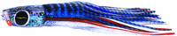Black Bart Eleuthera Plunger Trolling Lure - Blue/White