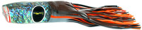 Black Bart Super Plunger Marlin Lure - Petro/Orange Dot