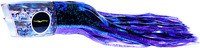 Black Bart Zulu Marlin Lure - Black Purple Split/Purple Fleck Black Bart Zulu Marlin Lure - Black Purple Split/Purple Fleck