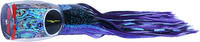 Black Bart Grander Candy Marlin Lure - Black Purple Split/Purple Fleck Black Bart Grander Candy Marlin Lure - Black Purple Split/Purple Fleck