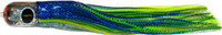 Black Bart Punisher Marlin Lure - Blue-Yellow/Green Chartreuse Black Bart Punisher Marlin Lure - Blue-Yellow/Green Chartreuse