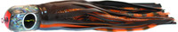Black Bart Punisher Marlin Lure -Petrolaro/Orange Dot