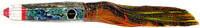 Black Bart Wahoo Candy Lure - Brown-Gold-Orange/Gold Dot