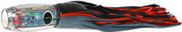 Black Bart Kona Projet Marlin Lure -Petrolero/Orange Dot