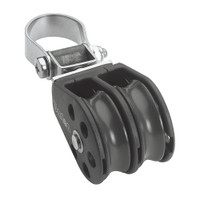 Barton Marine Size 2 Double Stanchion Lead Block Barton Marine Size 2 Double Stanchion Lead Block