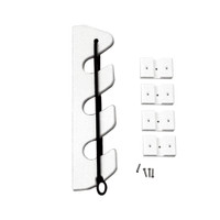 TACO 3-Rod Poly Bungee Rod Holder Rack - White TACO 3-Rod Poly Bungee Rod Holder Rack - White