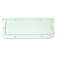 T-H Marine Large Rectangular Scupper - White T-H Marine Large Rectangular Scupper - White