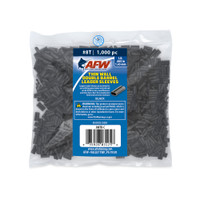 AFW Thin Wall Double Barrel Sleeves Black #8T 1000 Pack 
