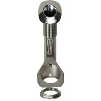 C.E. Smith 80 Series Screwless Flush Mount Rod Holder - 30 Degree - Stainless Steel - Cast Bottom - Black Liner C.E. Smith 80 Series Screwless Flush Mount Rod Holder - 30 Degree - Stainless Steel - Cast Bottom - Black Liner