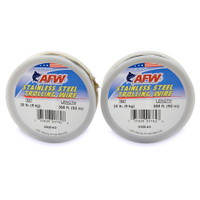 American Fishing Wire SS Trolling Wire 600ft Spool Test: 20 (2 connected spools) American Fishing Wire SS Trolling Wire 600ft Spool Test: 20 (2 connected spools)