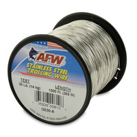 American Fishing Wire SS Trolling Wire 1000ft Spool Test: 30