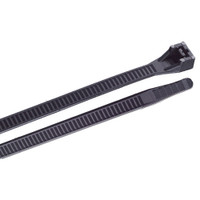 Ancor 8" UV Black Heavy Duty Cable Zip Ties - 100 Pack Ancor 8" UV Black Heavy Duty Cable Zip Ties - 100 Pack
