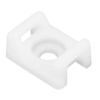 Pacer Screw Down Cable Tie Mount - #10 Screw Mount Method - Natural Color - 100 Pack Pacer Screw Down Cable Tie Mount - #10 Screw Mount Method - Natural Color - 100 Pack