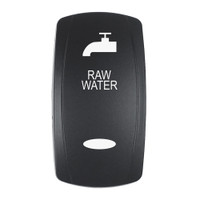 Pacer Actuator - 'RAW WATER' f\/V Series Contura Switches - Black - Laser Etched (Top\/Bottom Light) Pacer Actuator - 'RAW WATER' f\/V Series Contura Switches - Black - Laser Etched (Top\/Bottom Light)