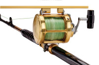 Du-Bro Trac A Rod - 2' Gold/Teak with 6 Rod Holders - Gold Du-Bro Trac A Rod - 2' Gold/Teak with 6 Rod Holders - Gold