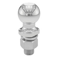 CURT 2" Trailer Ball - 1" x 2-1\/8" Shank - 7,500 lbs. - Chrome CURT 2" Trailer Ball - 1" x 2-1\/8" Shank - 7,500 lbs. - Chrome